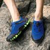 Breathable mesh outdoor shoes hiking shoes men's light one-pedal fishing hiking beach wading stream shoes women