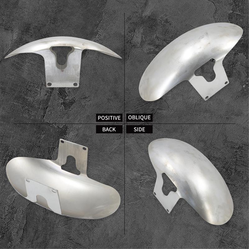 Motorcycle Iron Front Fender Unpainted Mudguard Cover For Harley M8 Softail Fatboy 2018-Up For 160 R18 Front Wheel Fender Cover