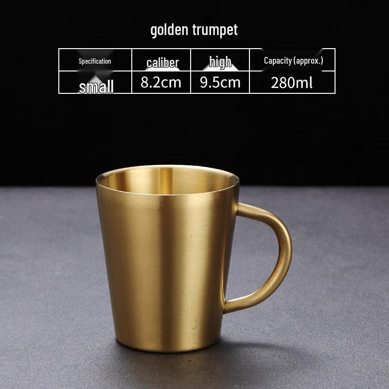 Jingbaodi Stainless Steel Mug with Handle