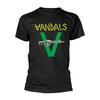 VANDALS, THE - PEACE THRU VANDALISM BLACK T-Shirt Medium