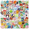100 Kleine Größe 4Cm Niedlich Klein Frisch Cartoon Graffiti Aufkleber DIY Koffer Handyhülle Tablet Aufkleber