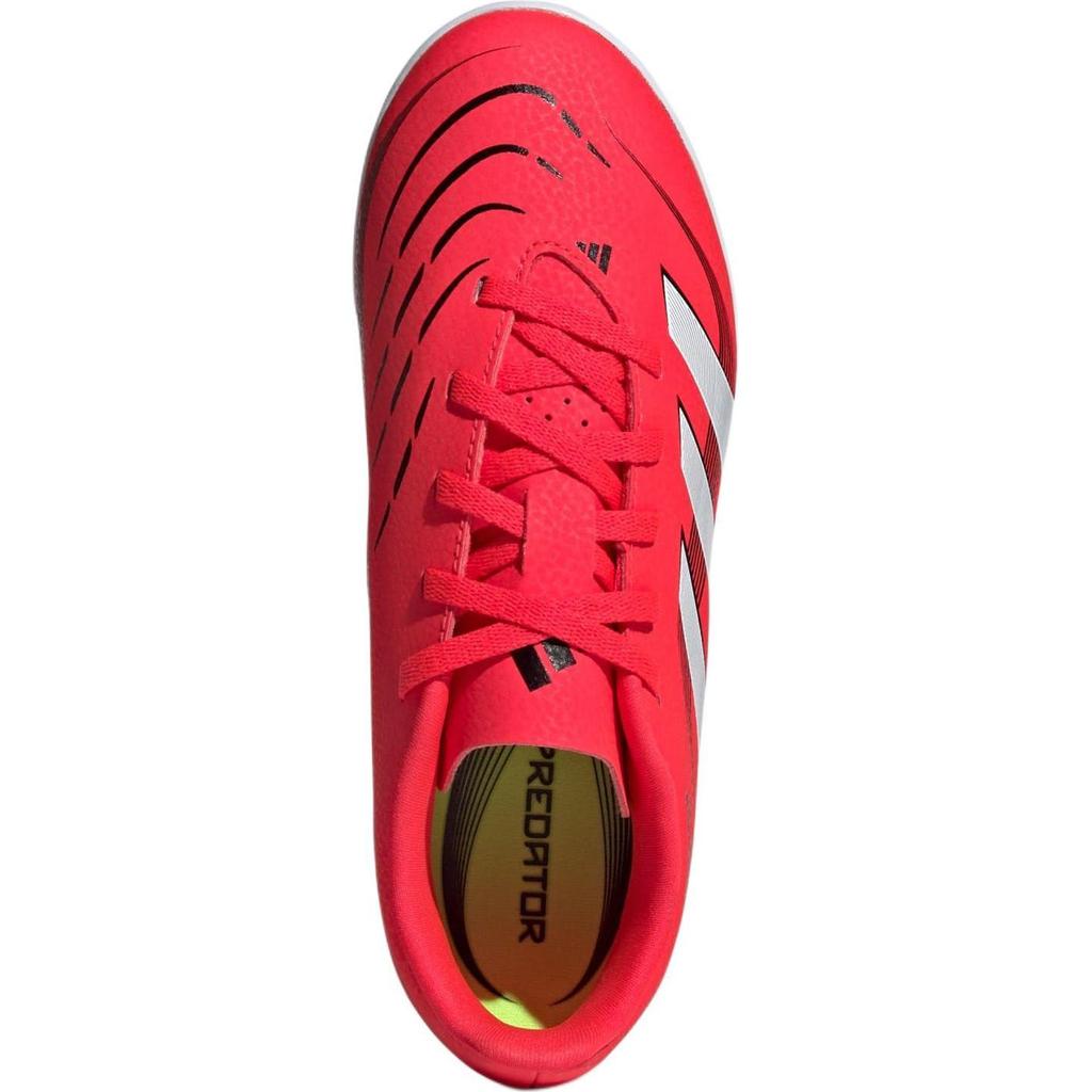 adidas Predator CLUB Abrasion Resistant Abrasion Resistant Low Top Soccer Shoes Red/White/Black Kids' ID3805