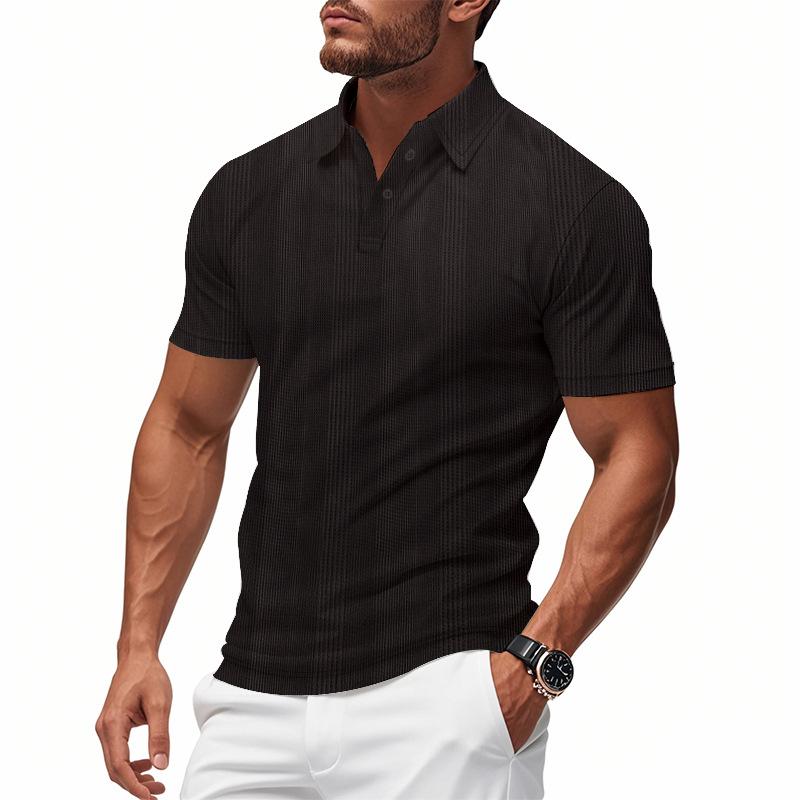 Sommer Herren Kurzarm Poloshirts Golfshirts Mode Business Casual Herren Tops T-Shirts Polo