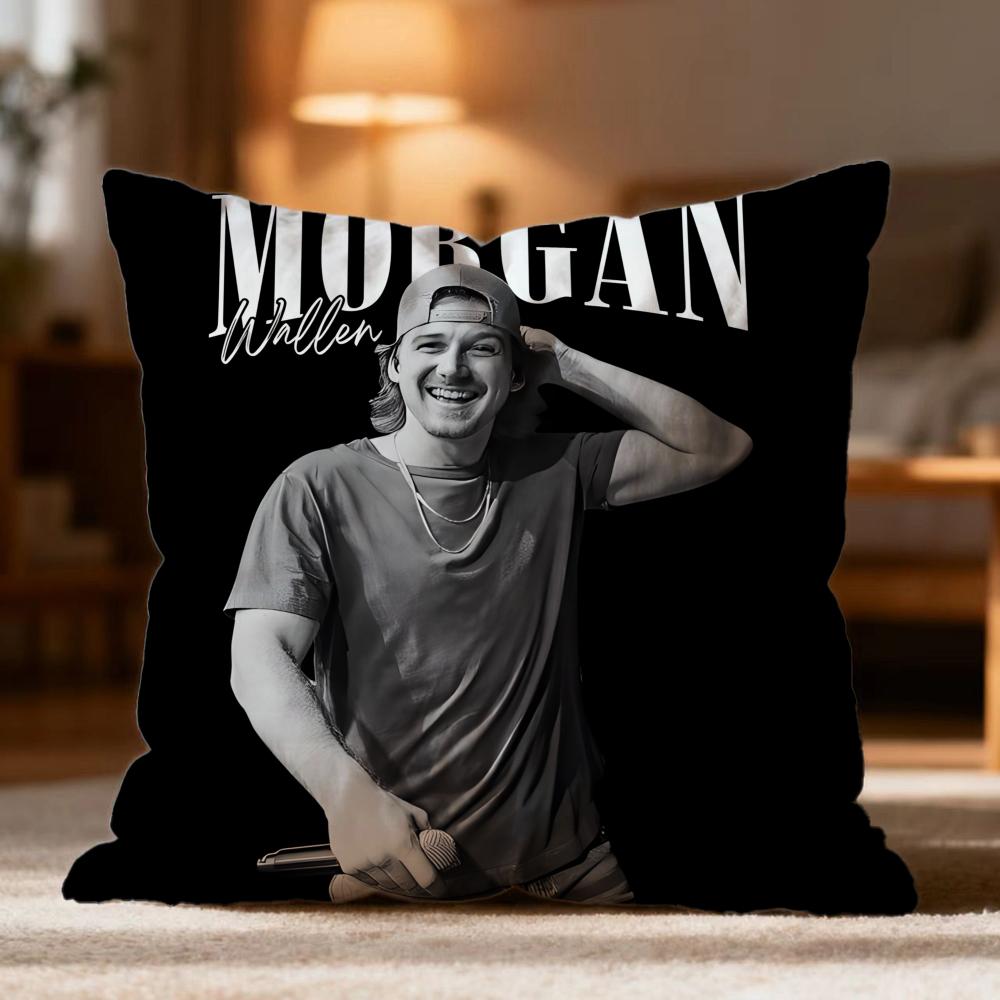 

Fashion MMorgan Wallener Cushion Cover Soft Washable Pillow Case Multi-Scene for Couch Bed Travel Office Use 30cmx30cm