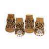 4Pcs Pet Socks Warm Soft Comfortable Dog Socks Durable Anti-Slip Winter Pet Paw Protector Pet Supplies
