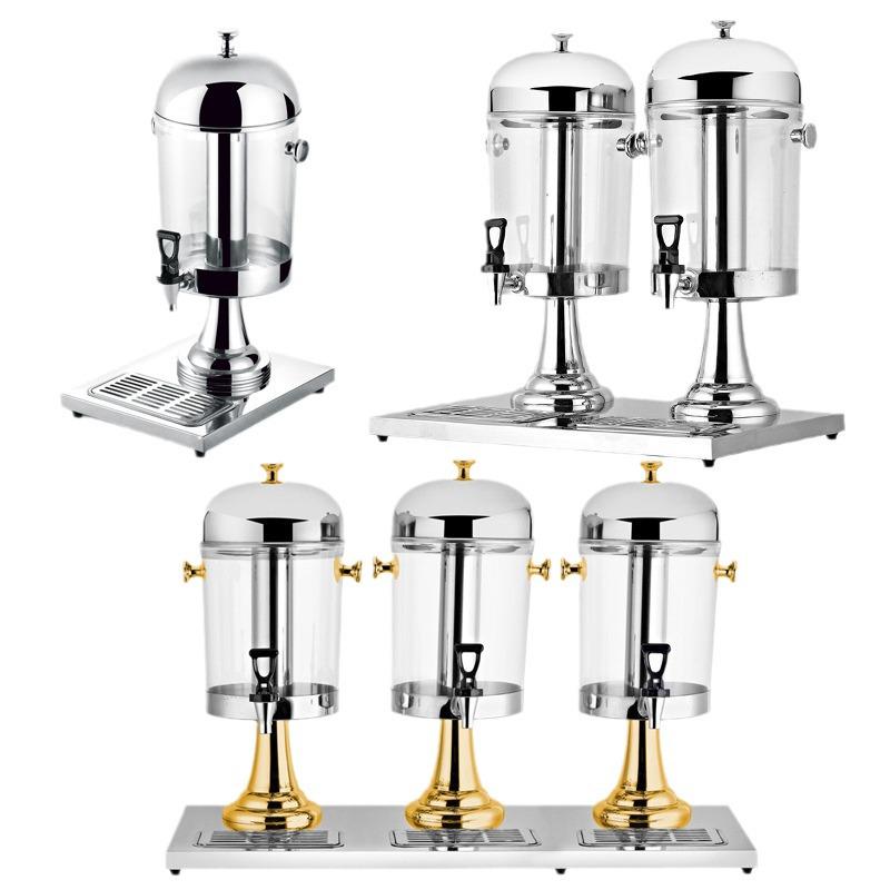 Stainless Steel Juice Dispenser Coffee & Beverage Machine - Single/Double Head