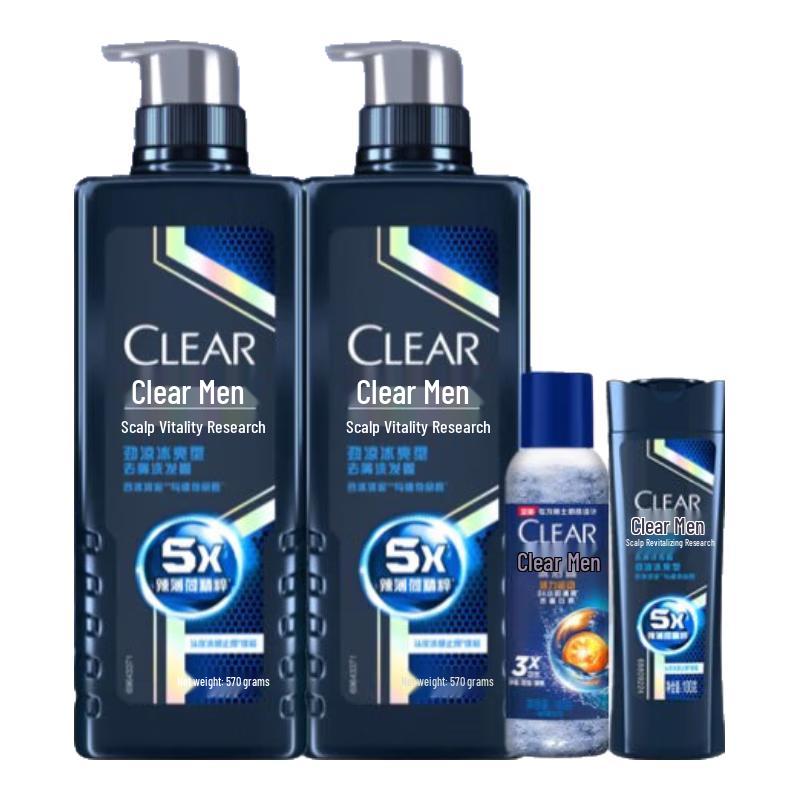 

Clear Men Anti-Dandruff Cool & Refreshing Shampoo