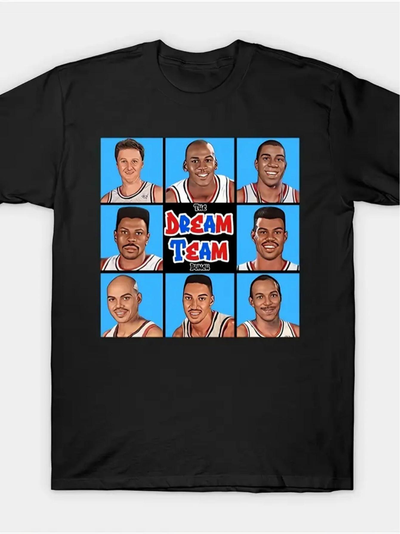 Men S & Women S Dream Team Graphic T-Shirt - Soft Breathable Fabric XXXL
