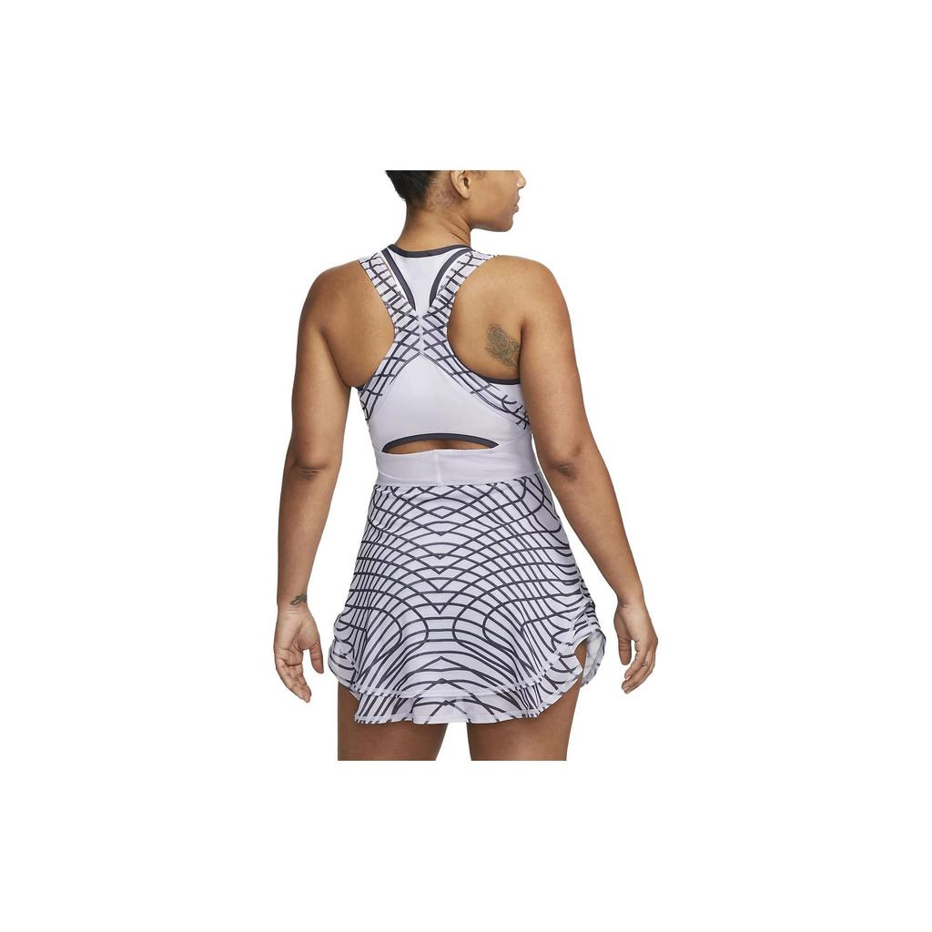 Nike Court Dri-FIT Slam Waist-Defining Sleeveless Dress Women Dresses Oxygen-Purple DR9739-536