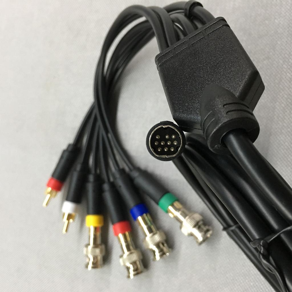 High Accuracy RGBS Video Cable Offering Combined Sound Output Reliable Signals Cable for Easy Gaming Experience