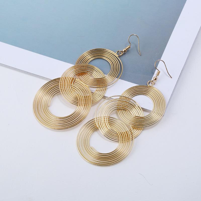 

Минимализм Личность Металлические Серьги-капли для Женщин Лист Круг Капля воды Бабочка Витые Металлические Серьги Геометрия Циркон