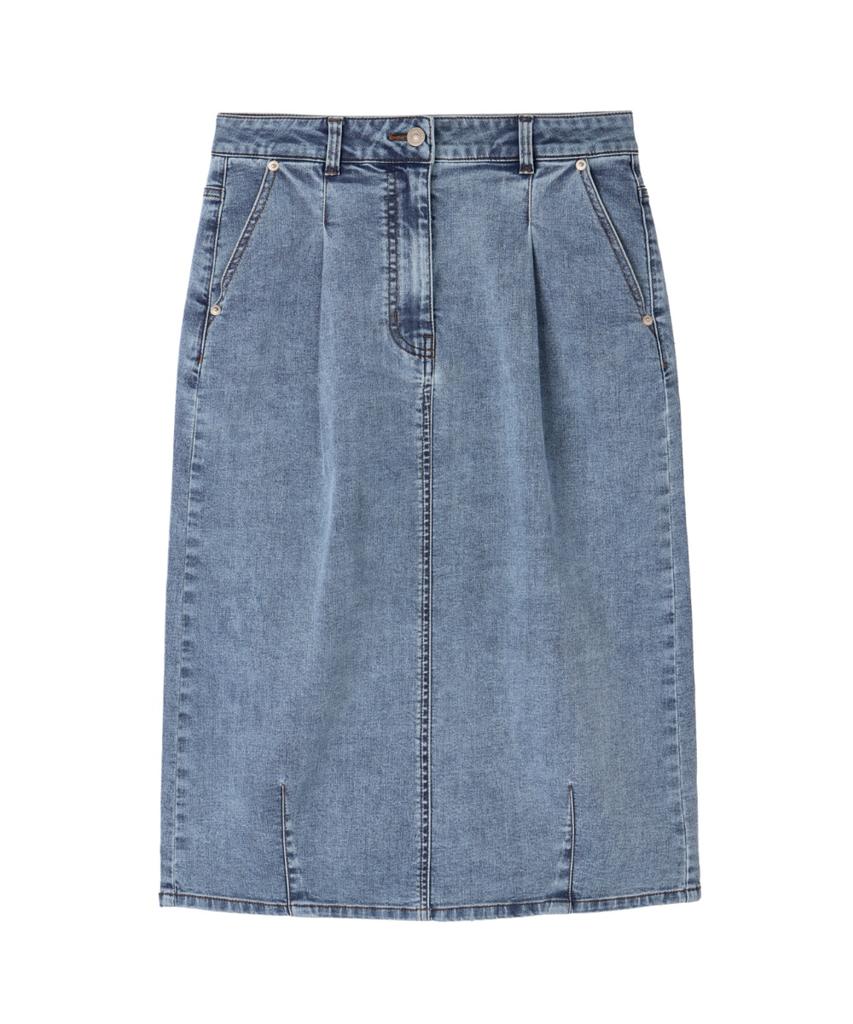 Brompton London W Denim Skirt - M/Blue (P261Wsk460)