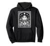 Daruma Lucky Doll Japan Tarot Card Witch Moon Hoodie