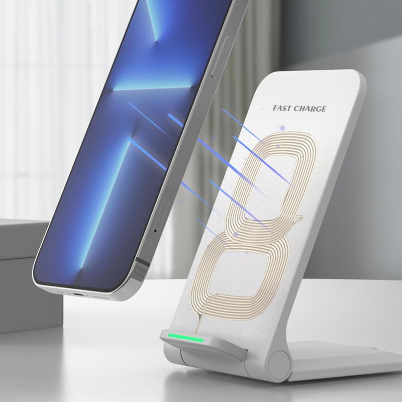 100W NEW QI Wireless Charger Stand Foldable Phone Stand for Iphone 16 13 14 15 Pro XR XS 8 Samsung S22 S21 S20 S9 Xiaomi
