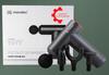 Inteligentny Pistolet Do Masażu Massage Gun Mocny Masażer Meriden 4 Głowice