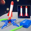 Kids Rocket Launcher Step Pump Power Air Pressed Stomp Outdoor Family Games Skyrocket Birthday Gifts Sports Toys For Children