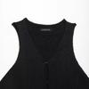 2025 Spring Women's Fashion: Sexy V-neck Sleeveless Knitted Vest Top