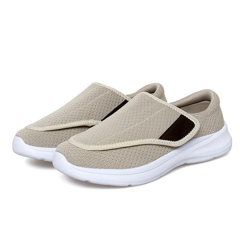 Women Diabetic Elderly Shoes Large Size Plus Fertilizer Widening Shoes for Women Adjustable Foot Swelling Shoes Non-Slip