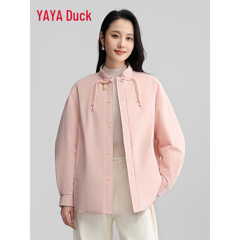 YAYA Women's New Chinese Style Lightweight Down Jacket