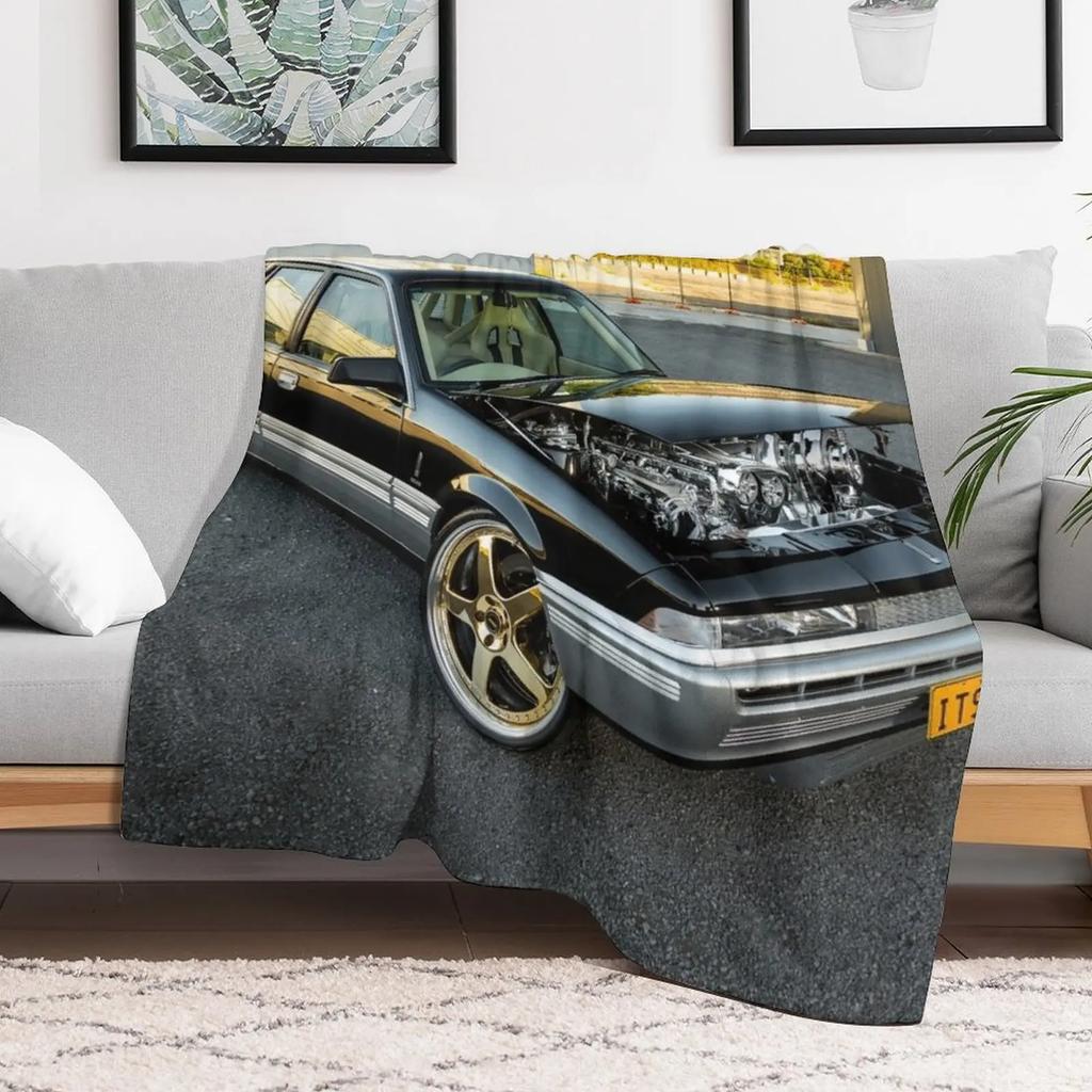 ITSWAR Holden VL Calais Throw Blanket Decorative Soft Throw Blanket for Couch Sofa