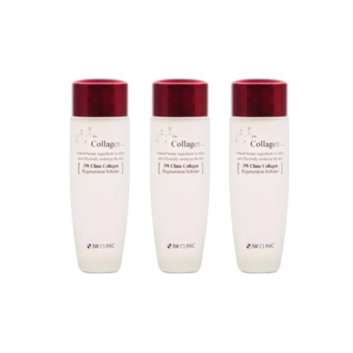 3W CLINIC Collagen Regeneration Softener 150ml, Emulsion 150ml (7 Options)