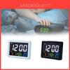 Digital Alarm Clock With Calendar And 24h Display For Students And Home Use