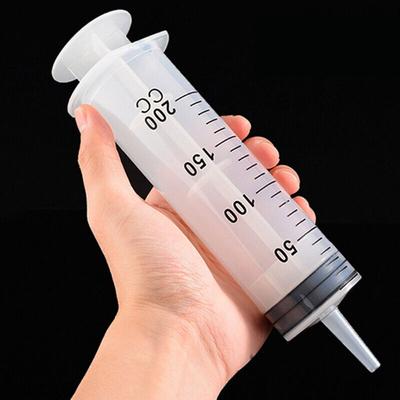 1,3m Rör 150ml-500ml Stor Kapacitet Spruta Sprutor Återanvändbar Pump Mäta Matning Bläck Stor Spruta Hydroponik Näringsämnen