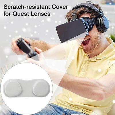 VR-Objektiv-Schutzhülle, staubdicht, kratzfest, leicht zu reinigen, Spandex-Gewebe-Objektivhülle für Quest 3/2/1