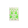 Fake Fluorescence Henna Tattoo Stickers Luminous Body Art Sticker  Music Festival