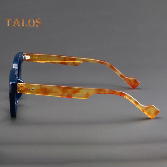 Retro Large Frame Glasses Clear Lens Non-Prescription Nerd Eyeglasses Cosplay Costume Fake Eyewear for Men Women