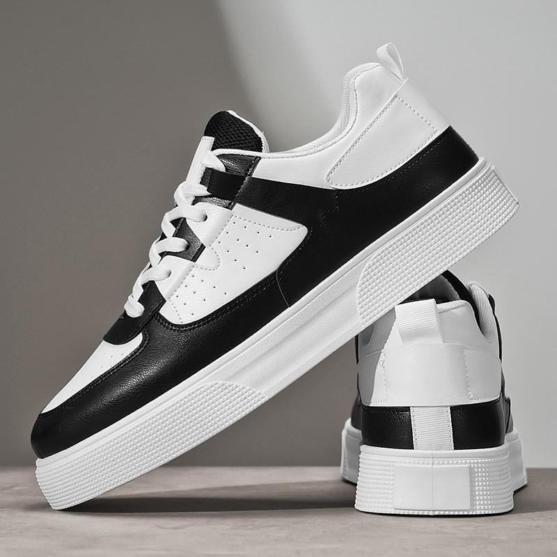 Men's Fashion Casual Low Top Skateboarding Shoes Boys Comfortable Sneakers Male Students Trending Soft Sole Classic Breathable Gym Non-slip