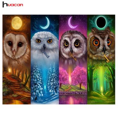 5D DIY Diamond Painting Owl Full Square Diamond Embroidery Animal Cross Stitch