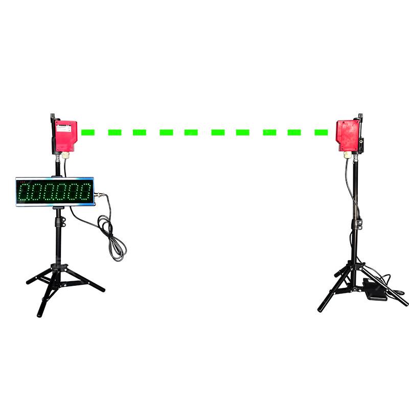 Laser Shuttle Run Timing System