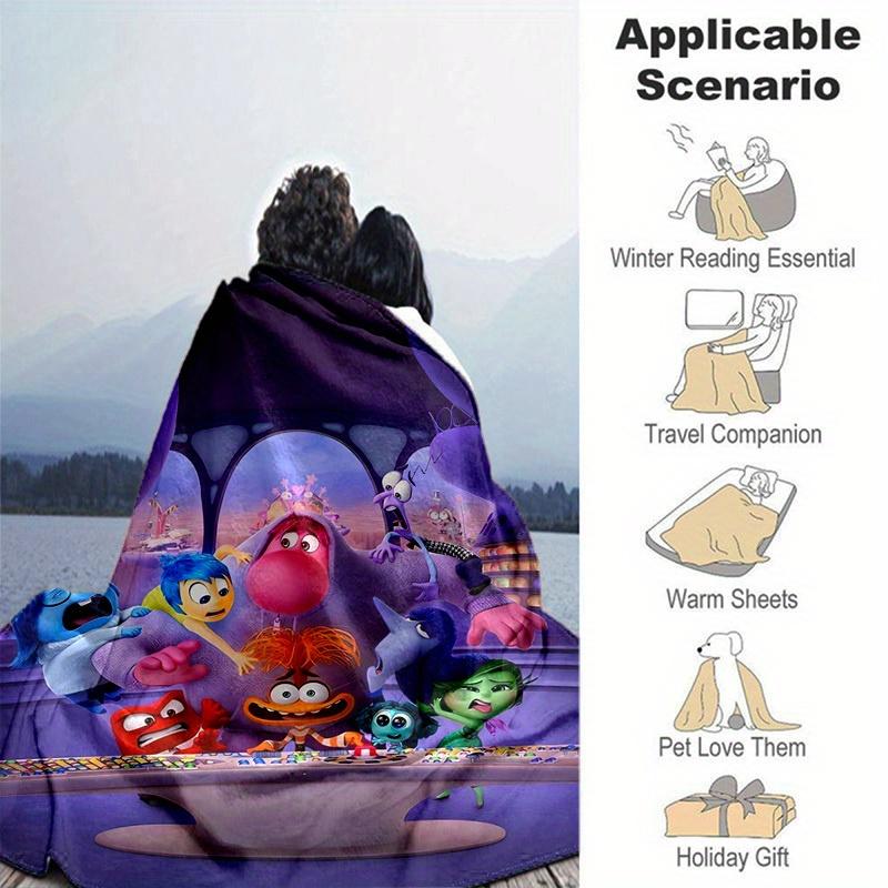 1pc, Soft and Cozy Blanket for All Seasons - Perfect Home Decor, Warmth for Your Living Room or Bedroom, Soft Flannel Throw Blanket, Living