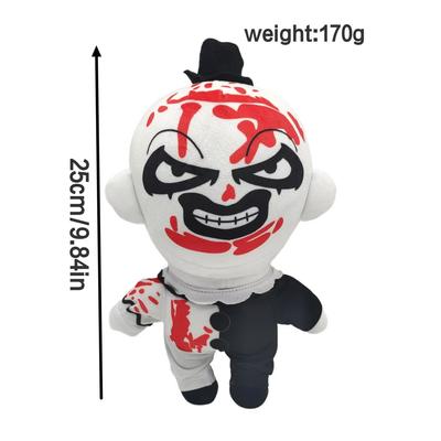 25cm TERRIFIER 3 Plush Clown Plush Toy Scary Stuffed Animal Plush Children Halloween Gifts Fans Collection Or Decorate The Room