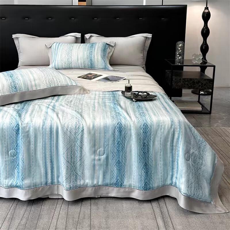 

YUMENGJIAJU 100-Thread Lyocell Tencel Summer Quilt