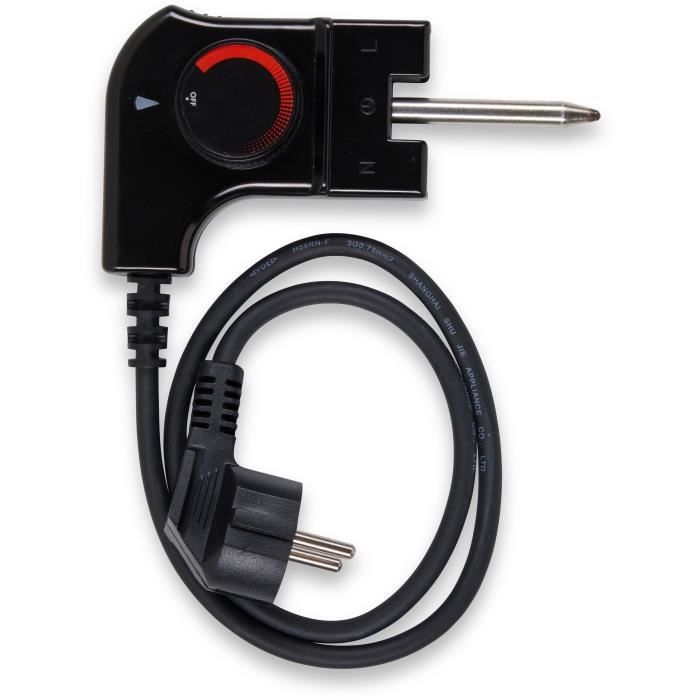 Bambus-Grillplatte mit Keramikbeschichtung - LIVOO - DOC322 - 2200W - Abnehmbare Gussaluminiumplatte - Einstellbares Thermostat