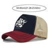 Two Tone Mesh Trucker Hat Breathable Outdoor Sun Hat Vintage Summer Baseball Cap  For Men