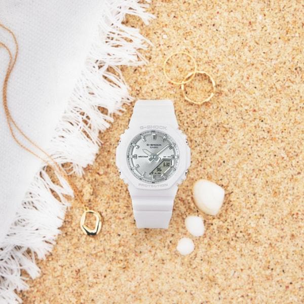Casio G-SHOCK for kvinner GMA-P2100VA-7AJF [G-SHOCK] rundklokke Hvit harpiks *Biomas Plast