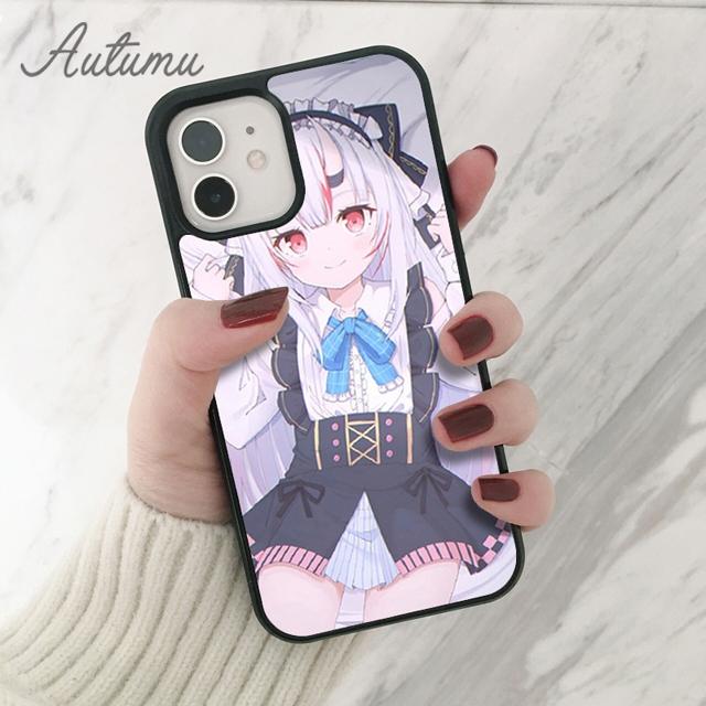 Nakiri Ayame Hololive Girl Phone Case for iPhone 11 12 13 14 Pro Max Mini XR XS SE 2020 6S 7 8 Plus Samsung Galaxy S21 S22 Cover