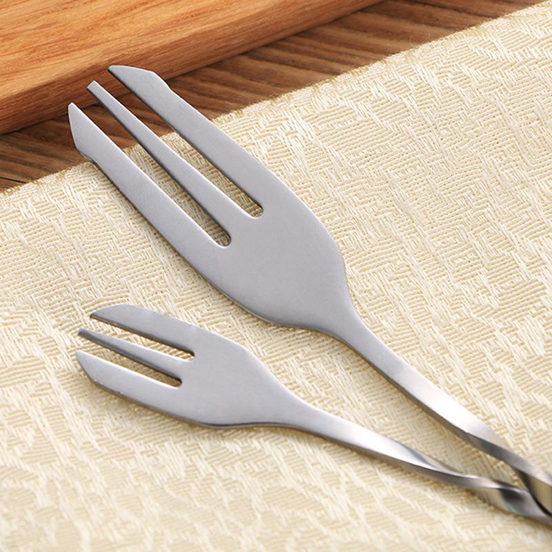 1 stk 25/32 cm rustfritt stål cocktailbar skje Spiral drikkemikser røreskje