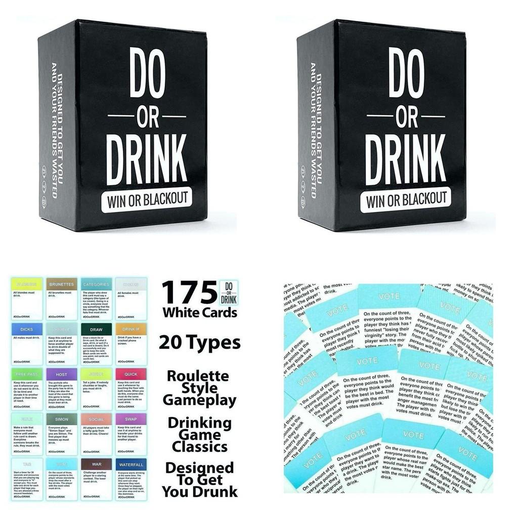 Do Or Drink Party Card Game For Unforgettable College And Camping Adventures