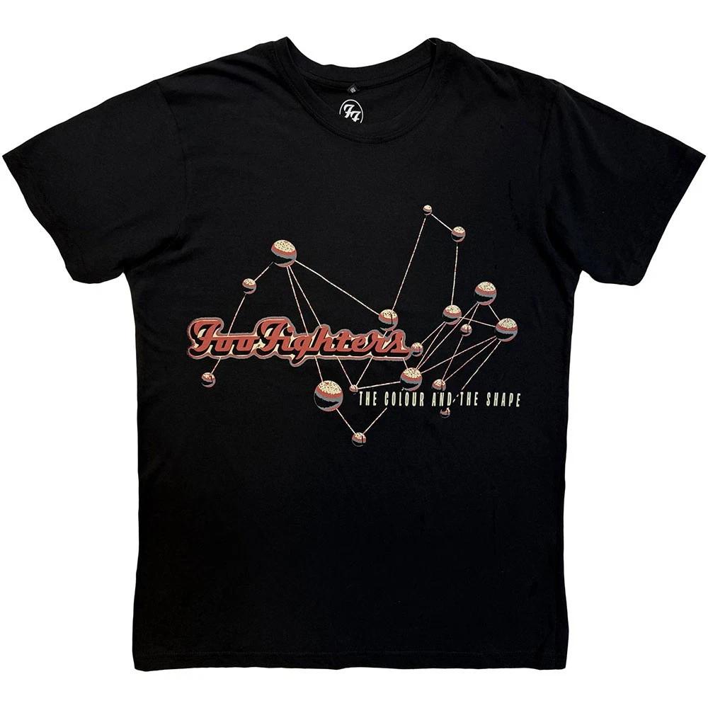 Foo Fighters grafika zespołu Pop Vintage Unisex T-shirt Unisex Okrągły dekolt 100% Bawełna Krótki rękaw Y2k Oversize Moda Streetwear Koszulka