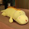 New 80CM Big Long Cute Dinosaur Plush Toy Soft Cartoon Animal Crocodile Plush Doll Boyfriend Pillow Child Girl Birthday Gift