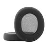 Mangas de fone de ouvido macio com isolamento de ruído respirável fone de ouvido de couro falso para Steelseries-Arctis 1/3/5/7