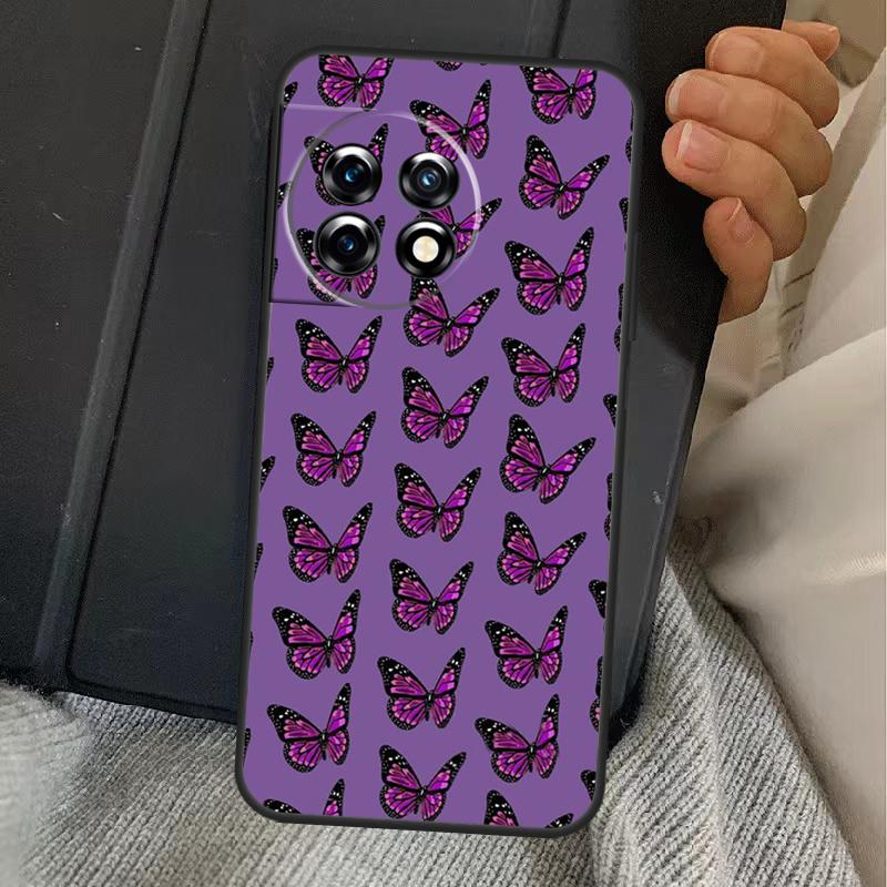 Luxury Butterfly Case For OnePlus 15 13 12 11 13R 13T 10T 10R 12R OnePlus Nord 5 CE 2 3 4 Lite N20 N30 Cover