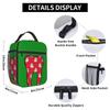 Christmas Tooth Dentist Dental Assistant Hygienist Insulated Lunch Bag for Kids School Cooler Thermal Food Box Tote Lunch Boxes