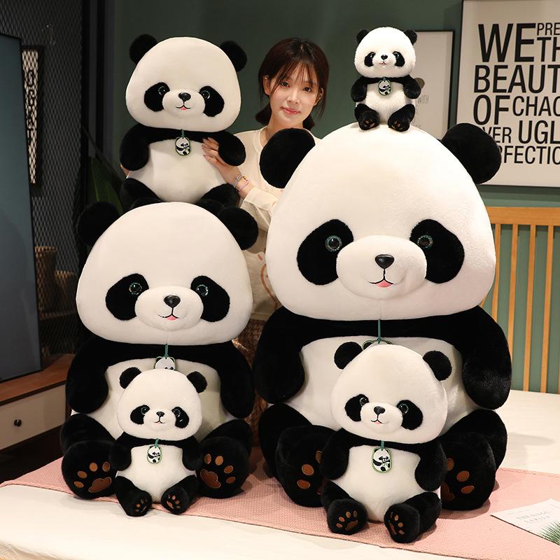 New cute giant panda mascot plush doll doll creative children's birthday gift cute toy