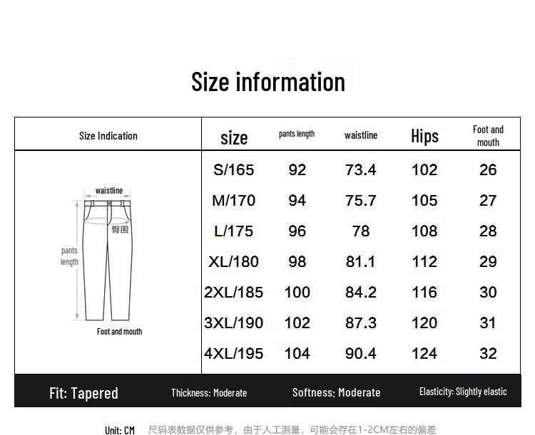 PEACEBIRD MEN Casual Tapered Drawstring Pants