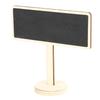 20Pcs Wooden Mini Blackboard Sign Message Board Plant Label for Garden Wedding Decoration